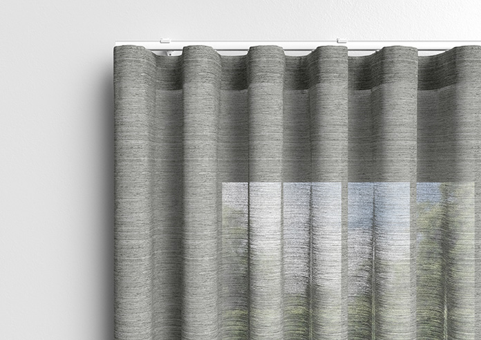 Sahara Voile, Metallic Grey - Made to Measure Curtains - Image 14